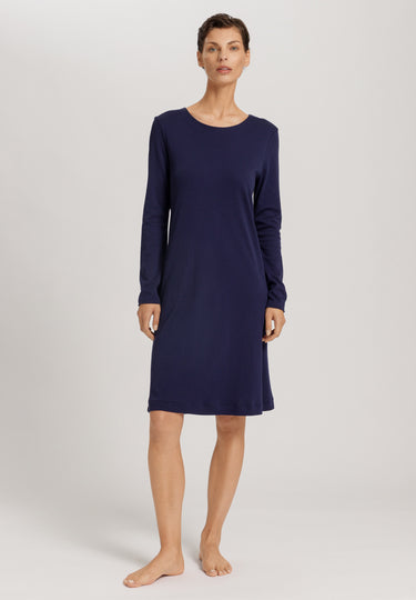 Malena Soft Cotton Nightgown | Night Blue 74764-2624